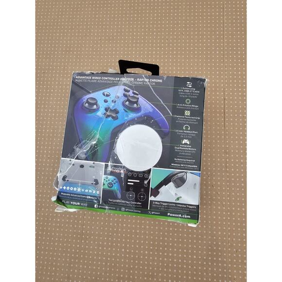 PowerA - Advantage Wired Controller for Xbox Series X|S & PC - Raptor Chrome - Picture 3 of 11